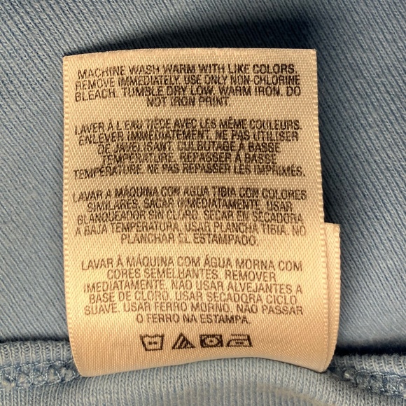 Adidas Blue & White T-Shirt - Picture 4 of 4